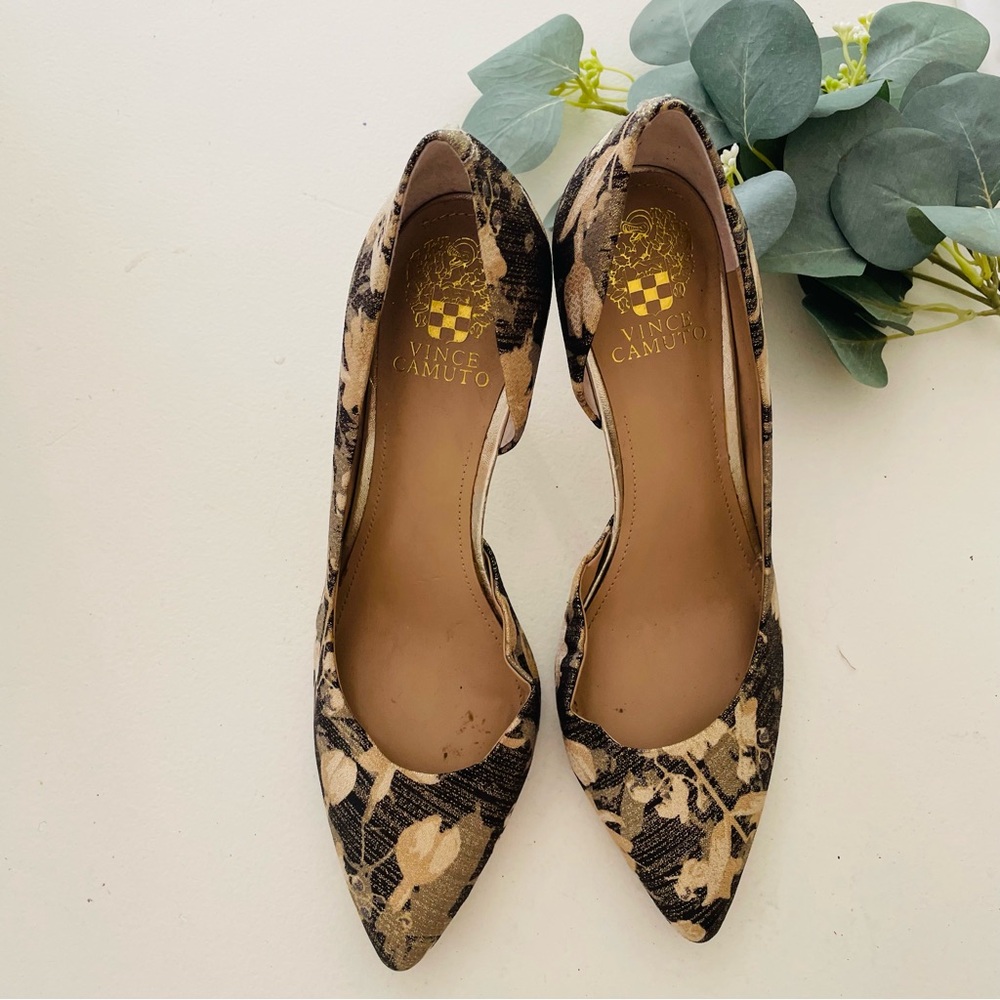 Vince Camuto Halona2 Sparkle D’Orsay Stiletto Heels